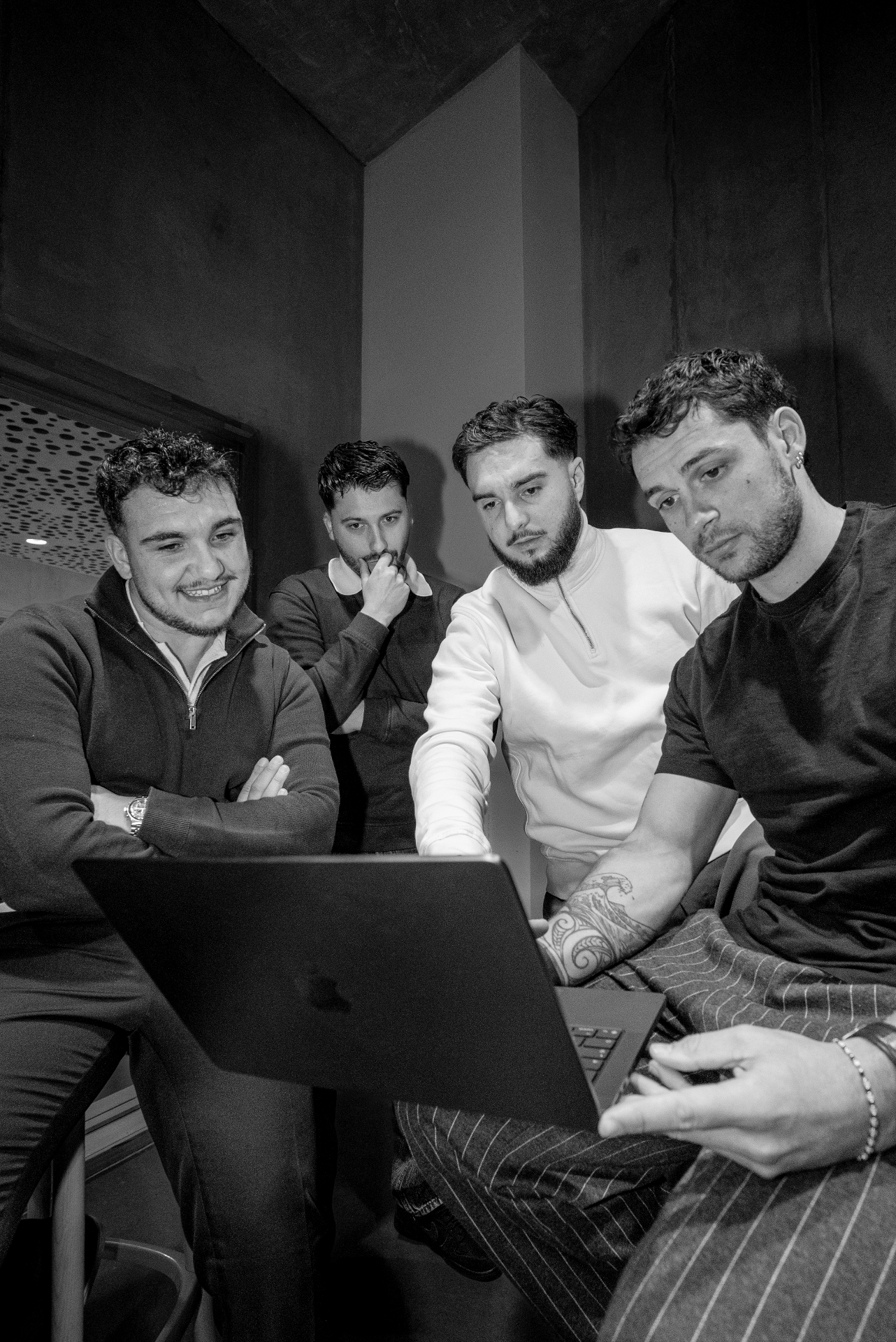 L'équipe BLINK en session de travail